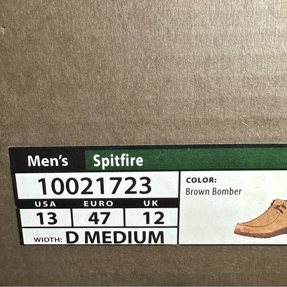 NIB Ariat Spitfire Brown Bomber Chukka - Picture 8 of 8
